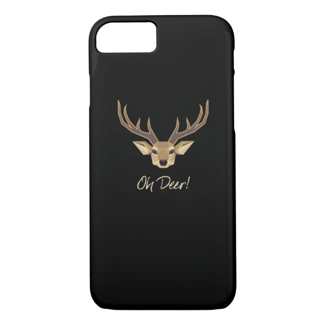 Oh Deer Whimsical Artistic Expression  Case-Mate iPhone Skal (Baksida)