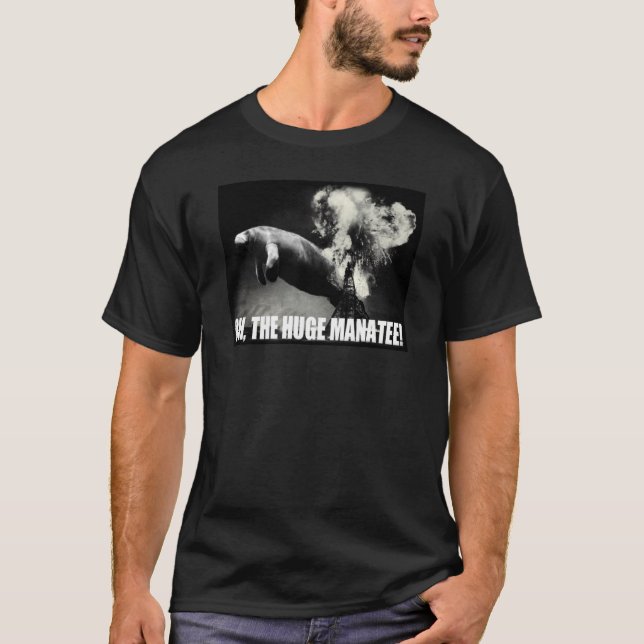 Oh den enorma manateen! tee (Framsida)