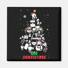 Oh Dentistree Dentist Dental Teeth Julgran Magnet