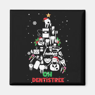 Oh Dentistree Dentist Dental Teeth Julgran Magnet