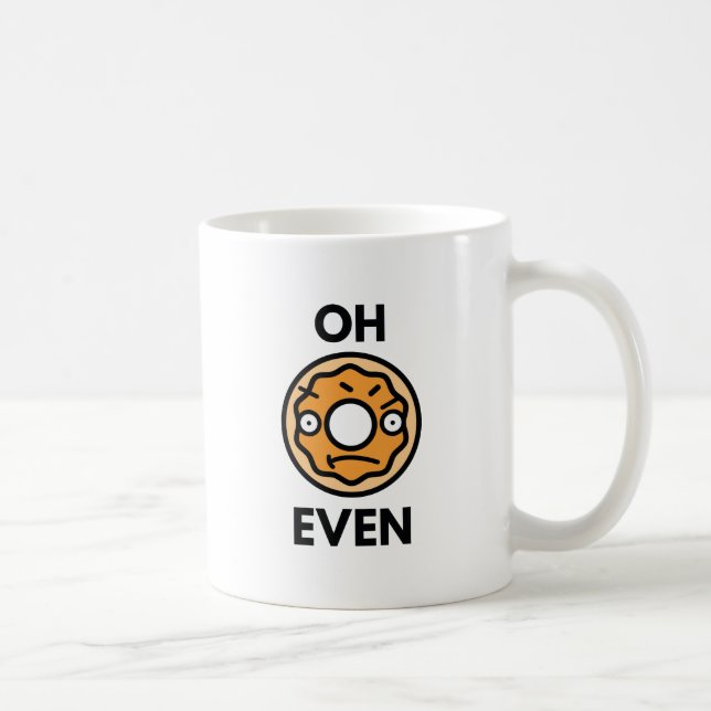 Oh Donut Även Kaffemugg (Höger)