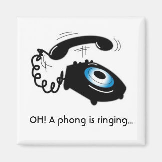OH! En telefon ringer... Magnet