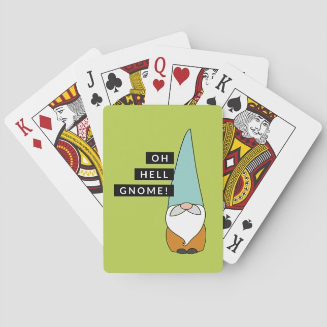 Oh Fan Gnome Casinokort (Baksidan)