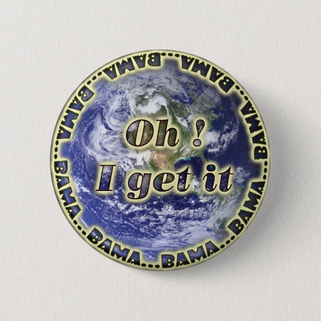Oh får jag det Bama som jord knäppas Knapp (Framsida)