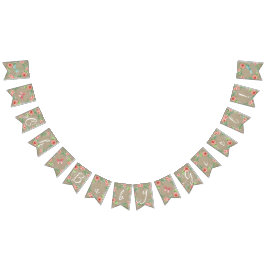 Oh Flicka Shower BOHO Nursery Room Pennant Ro Vimplar