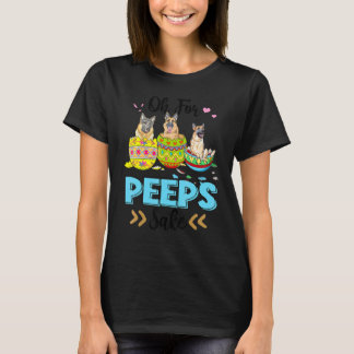 Oh For German Shepherd Sake Easter Bunny Ear Egg T Shirt