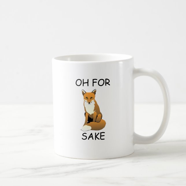 Oh för rävSake Kaffemugg (Höger)
