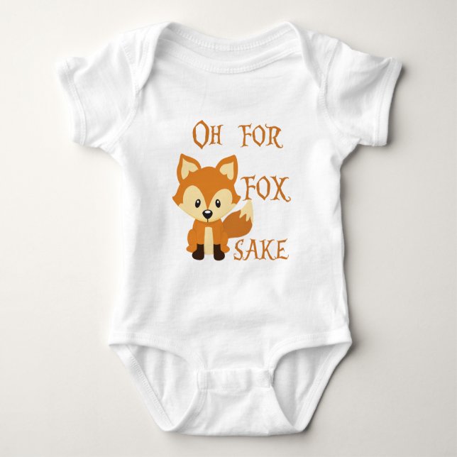 Oh för rävSake T-shirt (Framsida)