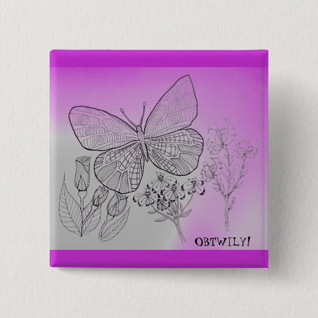 Oh för resten, älskar jag dig! - OBTWILY knäppas Knapp (Framsida)