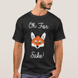 Oh för T-tröja för hund för räv för rävSake Tee