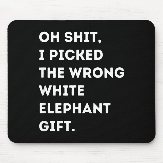 Oh Funny White Elephant For Adults Under 15 20  Musmatta (Framsidan)
