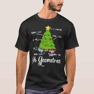 Oh Geometree Funny Maths Inspired Christmas Tree T Shirt
