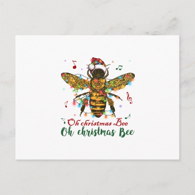 Oh God jul Bee Gifts Vykort (Framsida)