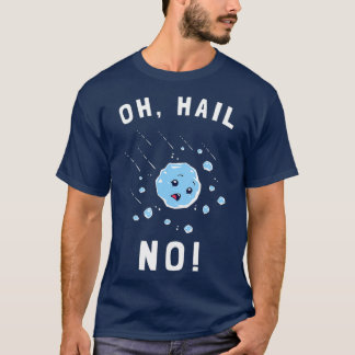 Oh Hail Funny Hailstone helvetstone T Shirt
