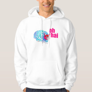 oh haitröja sweatshirt med luva