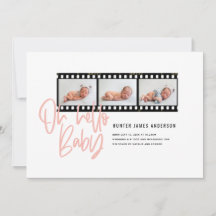 Oh Hej baby modern grafisk multifoto-film roll