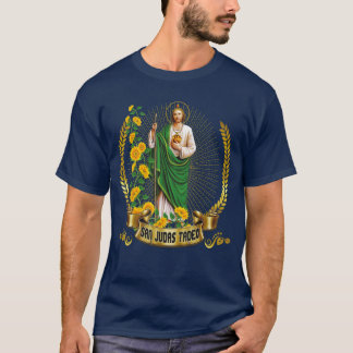 Oh helige apostel San Judas Tadeo Saint Jude Thadd T Shirt
