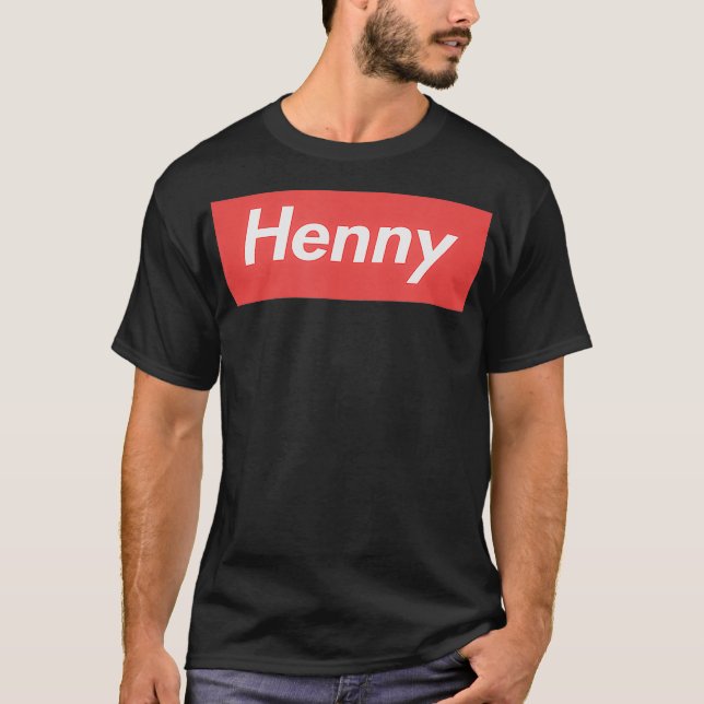 Oh Henny Gay Drag Queen T Shirt (Framsida)