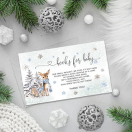 Oh Hjort Baby Shower Bokar for Baby Tilläggskort