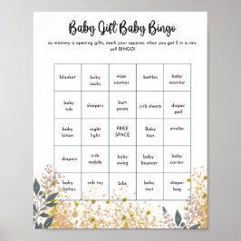 Oh Hjort babyduschspel Poster