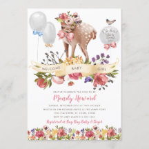 Oh Hjort Girl Baby Shower
