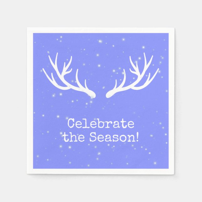 Oh Hjort Helgdag Napkins Pappersservett (Framsidan)
