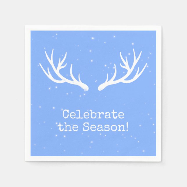 Oh Hjort Helgdag Napkins Pappersservett (Framsidan)
