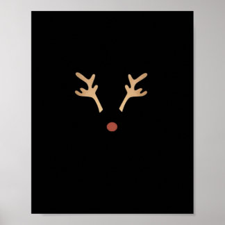 Oh Hjort Lekfullt Konstnärligt Uttryck Poster