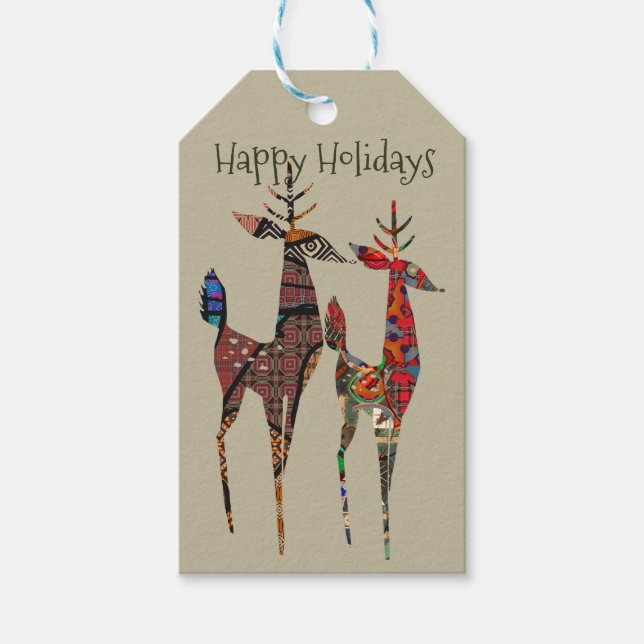 Oh Hjort Presentetikett (Framsidan)