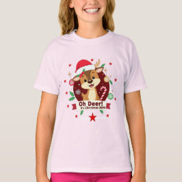 Oh Hjort Santa's Favorite Season är här Christma T Shirt