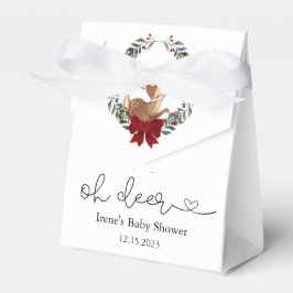 Oh Hjort Winter Greenery Baby Shower Presentaskar