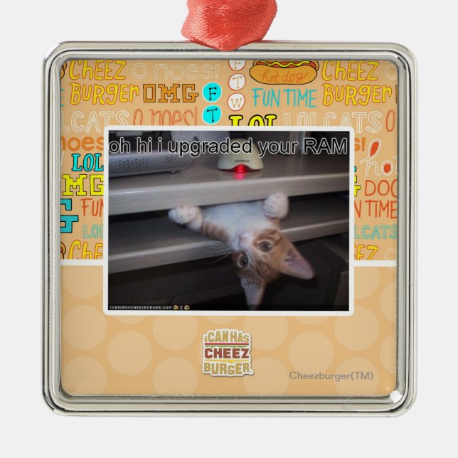 oh högt förbättrade jag ditt RAMMAR Julgransprydnad Metall (Framsidan)