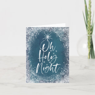 Oh Holy Night   Vikad Högtid Helgkort