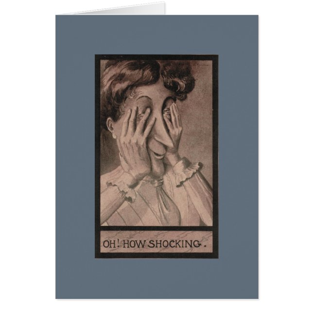 Oh! Hur stöt Hälsningskort (Framsidan)