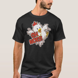 Oh inte! Manar mörka T-tröja T-shirt