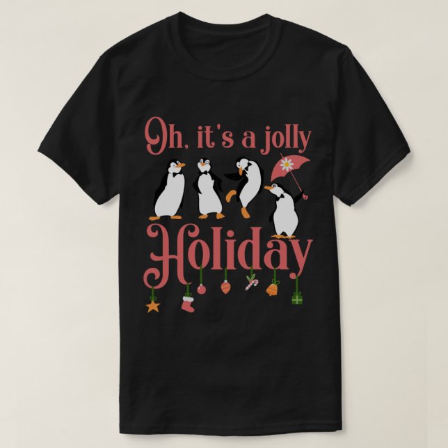 Oh IT&x27;s a Jolly Helgdag Classic T-Shirt (Design framsida)