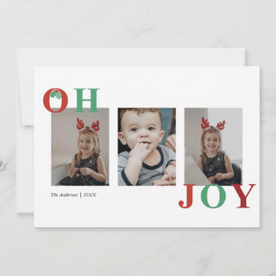 Oh Joy Jul Helgdag Card Julkort