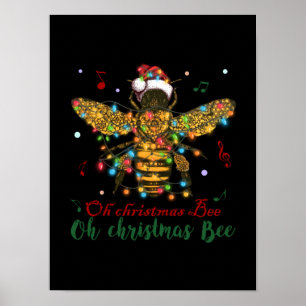 Oh jul Bee   Åh, julöl Poster