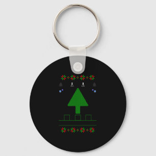 Oh Julgran Chemist black Nyckelring