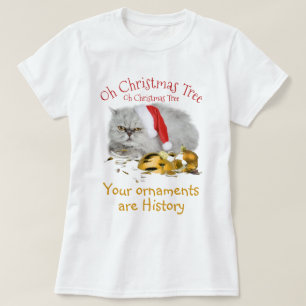 Oh Julgran Grumpy Kattunge T Shirt