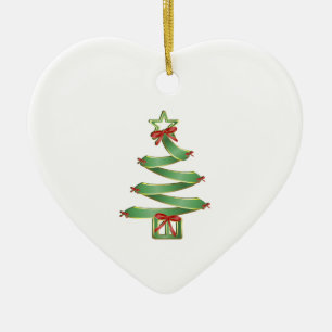 Oh julgran julgransprydnad keramik