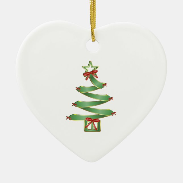 Oh julgran julgransprydnad keramik (Framsidan)