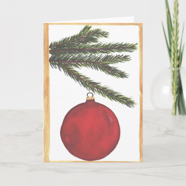 Oh Julgran Kort (Framsida)