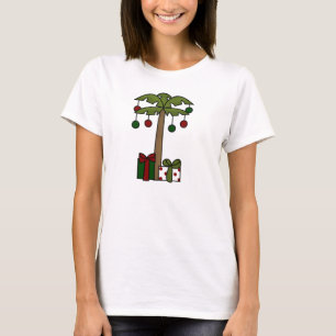 Oh julpalmträd tee shirt