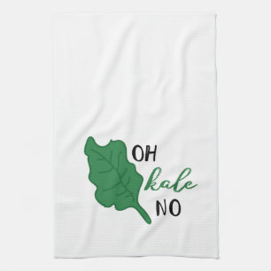 Oh Kale inte! Kök räcker handduken Kökshandduk
