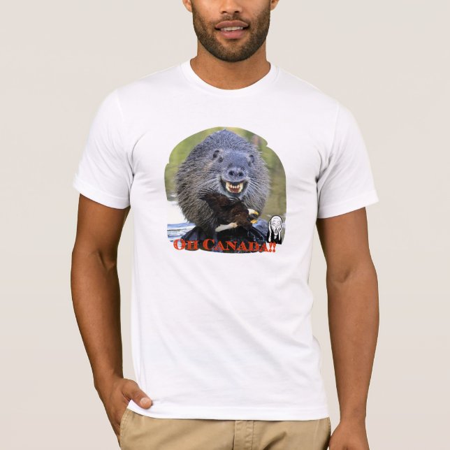 Oh Kanada!! T-tröja Tee (Framsida)