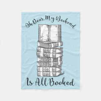 Oh kärt, är min helg All inbokad Fleecefilt