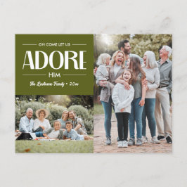 Oh Kom Låt oss ta hand om honom OLIVE Christian 2  Helg Vykort