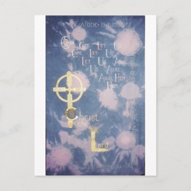 Oh Kom Låt oss ta hand om honom Vykort (Framsida)