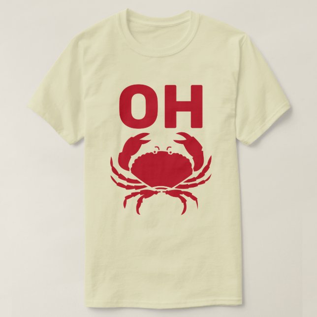 Oh krabba t shirt (Design framsida)